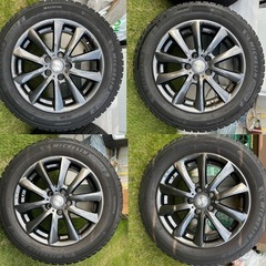 
スタッドレス・ホイールセット215/55R16 MICHELI...