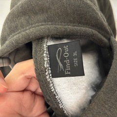 ワークマン　裏起毛　パーカー3L
の画像