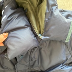 プーマ　ベンチコート　ネイビー　S sizeの画像