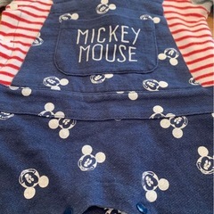 ミッキーマウスロンパース 70の画像
