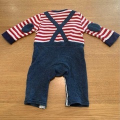 クマデザインロンパース 60〜70の画像