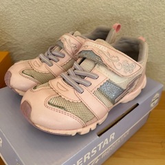 ムーンスター子供靴スニーカーの画像