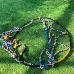 雪道タイヤチェーンの画像