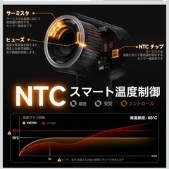 高速ヘアドライヤー　マイナスイオン　新品の画像