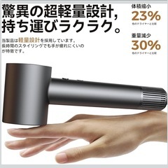 高速ヘアドライヤー　マイナスイオン　新品の画像