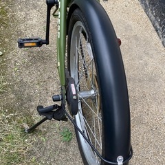 折りたたみ自転車の画像