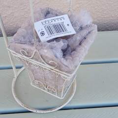 吊りバスケット／水耕栽培・小物入れなどにの画像