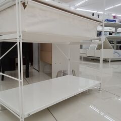 ★リユースのサカイ日立店★HJ8344 無印良品 ラック ホワイト H120×D40×W84 クリーニング済み の画像