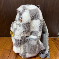 【未使用】おさるのジョージ　ボア　リュックの画像