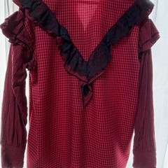 jouetie ギンガムチェックシャツの画像