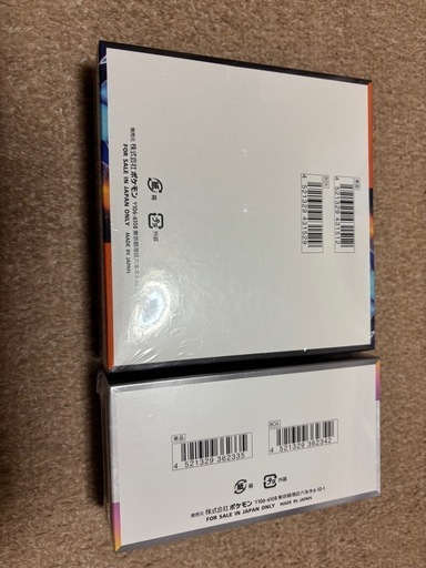 ポケモンカードBOXシュリンク付き 
