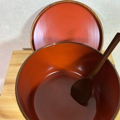 漆塗　おひつ
の画像