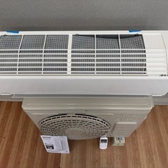 白くまくん　HITACHI RAS-AJ22R(W) 2024年の画像