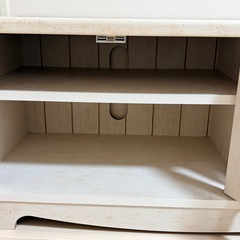 【相談中】テレビ台　白　幅80×奥行36×高さ40(cm)の画像