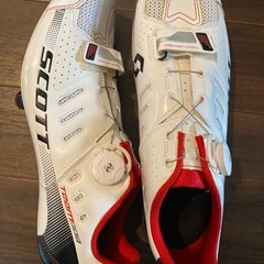 SCOTT 自転車シューズ ホワイト/レッド. (Size EUR 42)の画像