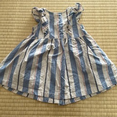 【80】BREEZE ストライプ ワンピースの画像