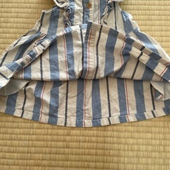 【80】BREEZE ストライプ ワンピースの画像