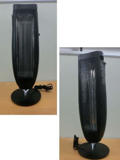 両面カーボンヒーター ヤマダオリジナル RIAIR リエア RSA-80K2(K) 2022年製 ヒコボシ K ブラック 電気ヒーター ストーブ 暖房 札幌 西野店