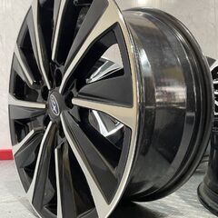 【新車外し】SUBARU スバル VN5 レヴォーグ STI スポーツ 純正ホイール 18インチ 4本 7.5J5HPCD114.3+55　(MHA630)クレジットカード QRコード決済可能の画像