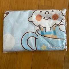 【新品未使用未開封】ほぺたん×シナモロール コラボバスタオルの画像