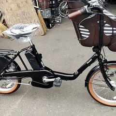 ⚠️売れ過ぎ注意報⚠️試乗🉑新車仕上げ⭐️中古子供乗せ電動自転車パナソニックギュットの画像