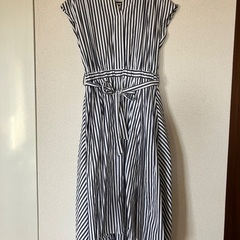 simplicite ストライプ ワンピースの画像