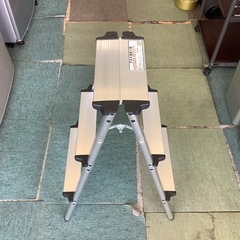 【リサイクルサービス八光】幅３５cm　アルミ製　３段脚立の画像