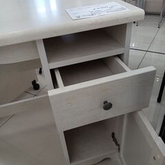 ★リユースのサカイ日立店★HJ8347 NITORI デスク ナチュラルホワイト H72×D45×W90 クリーニング済み の画像
