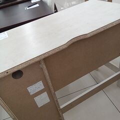 ★リユースのサカイ日立店★HJ8347 NITORI デスク ナチュラルホワイト H72×D45×W90 クリーニング済み の画像