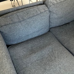 2人掛けソファ　50円　即日の方優先　の画像