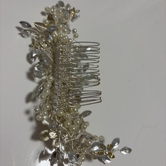 ヘッドドレス/ヘアアクセサリー/ブライダル/ウエディングの画像