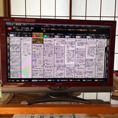 SHARP  AQUOS 32型　液晶テレビの画像