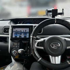 平成26年タントカスタム　8インチ純正ナビの画像