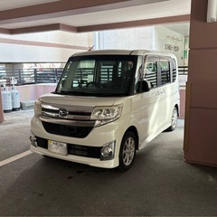 平成26年タントカスタム　8インチ純正ナビの画像