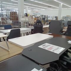 ★リユースのサカイ日立店★HJ8348  デスク ブラック H74×D50×W98 クリーニング済み の画像