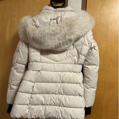 レディース　ダウン　コート　Sサイズ　ファー付き　　の画像