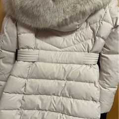 レディース　ダウン　コート　Sサイズ　ファー付き　　の画像