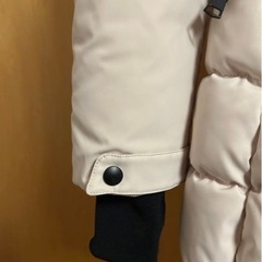 レディース　ダウン　コート　Sサイズ　ファー付き　　の画像