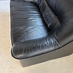 【取引中】ソファ黒の画像