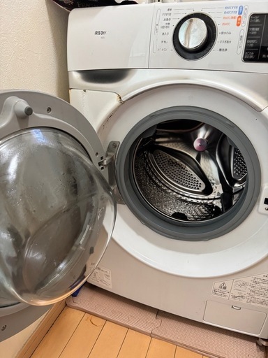 755 ドラム式洗濯機 7.5キロ 設置無料 安い 中古 綺麗 コンパクト 楽天