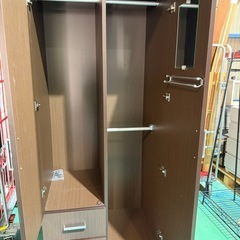 ナフコ クローゼット ワードローブ★極美品★使用頻度少なめの画像