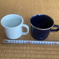 ホーローコップの画像