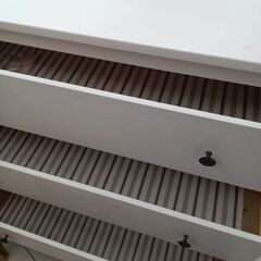 ★リユースのサカイ日立店★HJ8350 IKEA チェスト ホワイト H95×D50×W108 クリーニング済み の画像