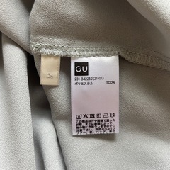 ジーユー　レディース　ブラウスの画像