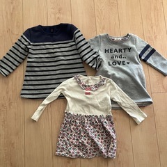 秋冬服女の子　100㎝　19点まとめ売り　アウター2着入り★の画像