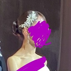 ヘッドドレス/ヘアアクセサリー/ブライダル/ウエディングの画像