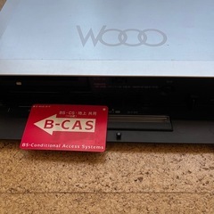 HITACHI wooo テレビ　ステーション　bcasカード　モニター　32インチ 2008年製の画像