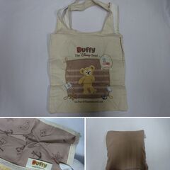( E-29 )東京ディズニーシー ダッフィー エコバッグ ショッピングバッグ 中古の画像