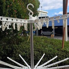 【リサイクルショップどりーむ天保山店】No.4703　物干し　タオル・靴下干しに　お手頃価格で販売中🎵の画像