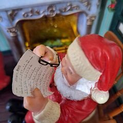 クリスマスドールハウスの画像